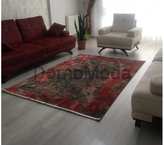 Акриловий килим ORIENT RO07C RED-GREY - Висока якість за найкращою ціною в Україні зображення 5.